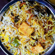 Mumbai Paneer Tikka Biryani